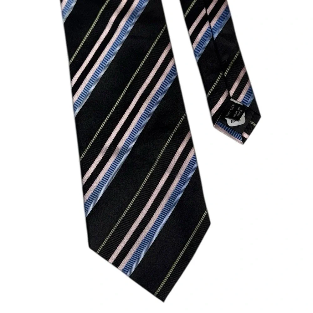 Diviovanni Brothers Silk Tie Striped Quiet Luxury Old Money Formal Career New